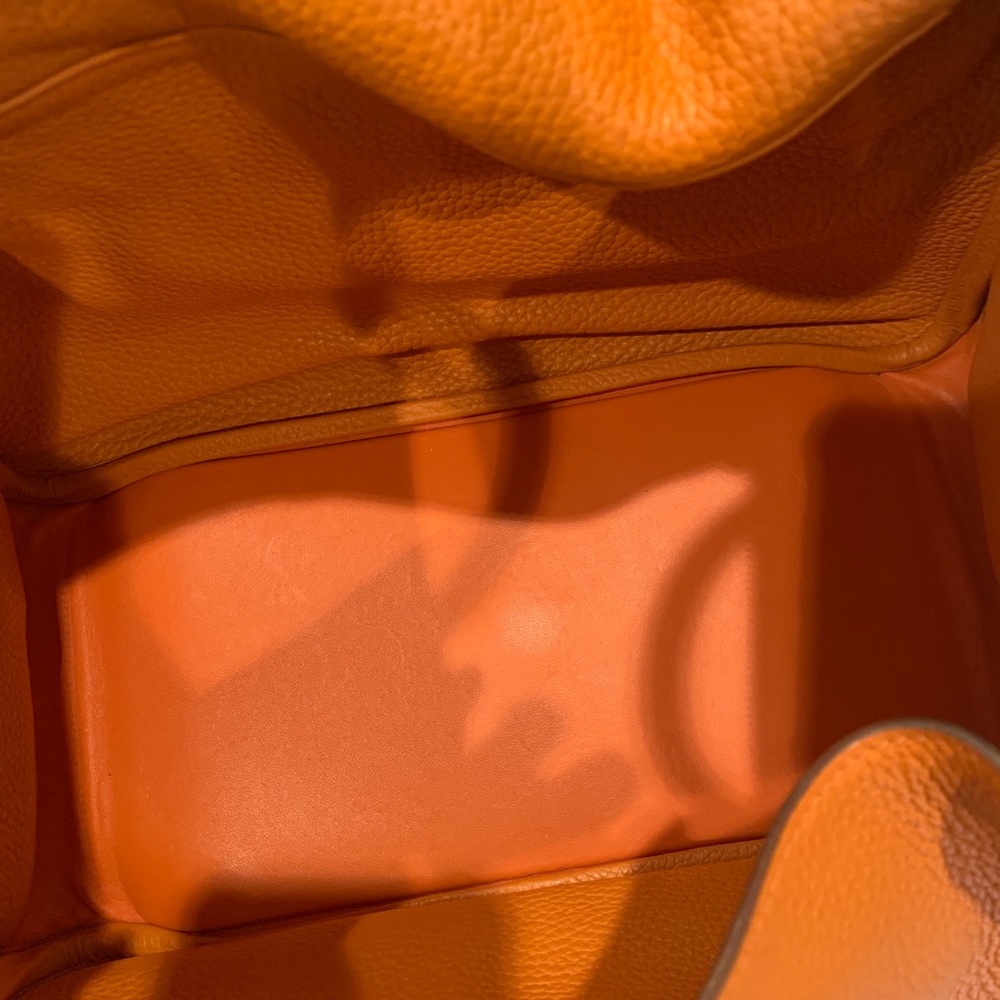 SOLD Hermes Lindy 30 orange - Picture 7 of 8